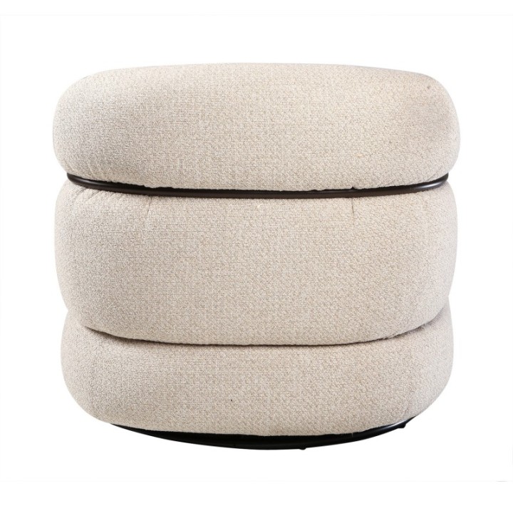 Fauteuil écru MICHEL