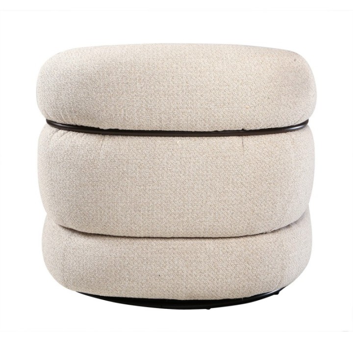 Fauteuil écru MICHEL