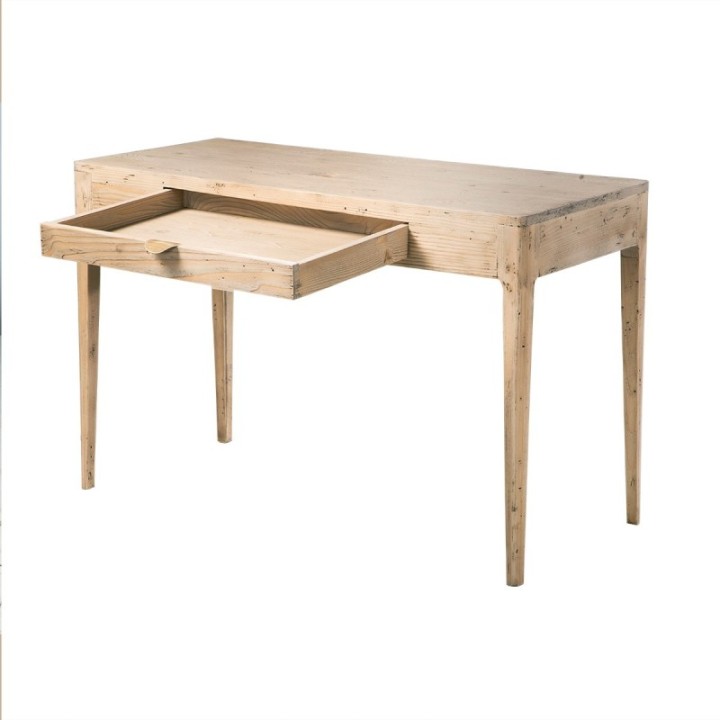 Bureau 1 tiroir en pin massif HENRI