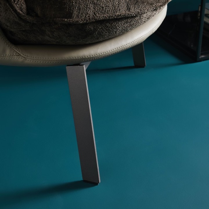 Fauteuil Bob marron