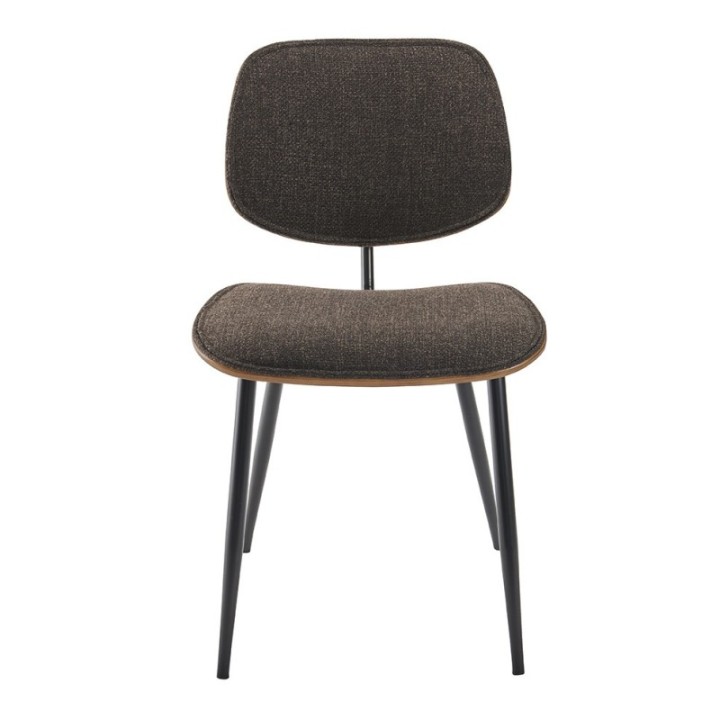 Chaise vintage Olympia en tissu