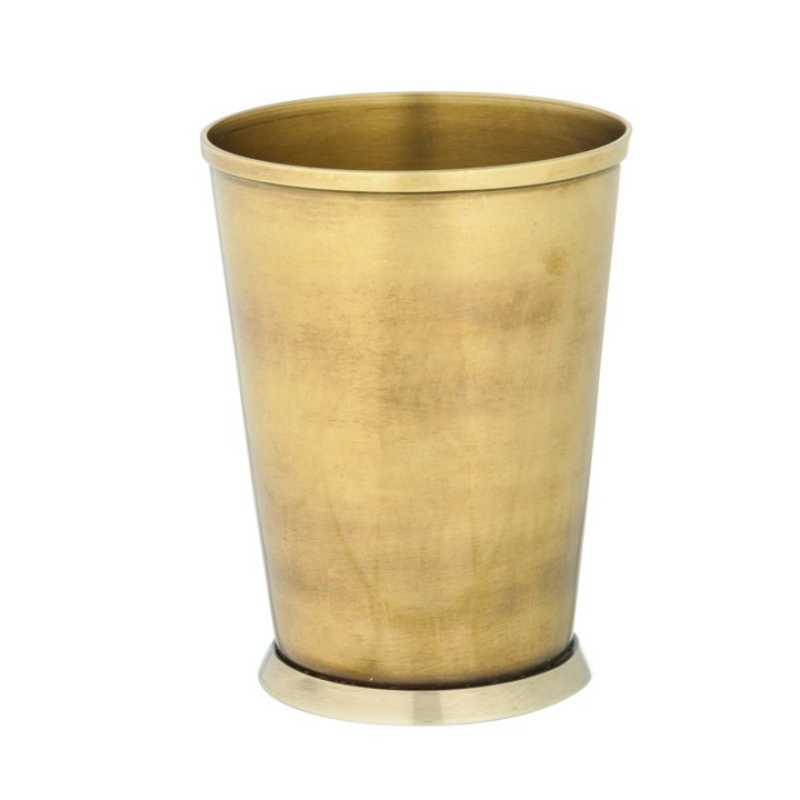 Gobelet vintage doré pour salle de bain