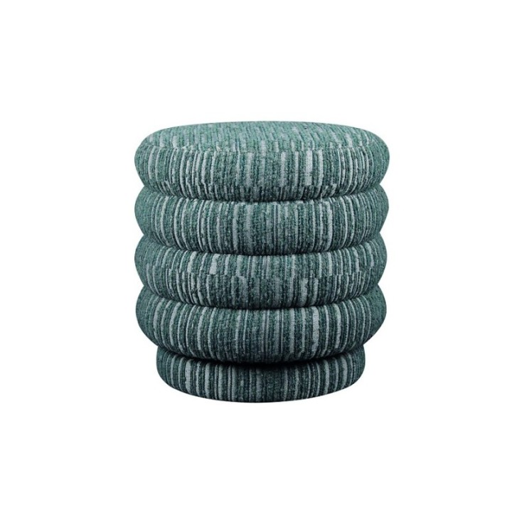 Pouf de table pivotant Bibendum vert