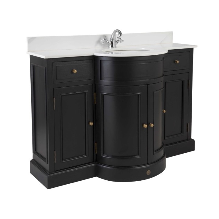 Meuble lavabo Hausmann noir