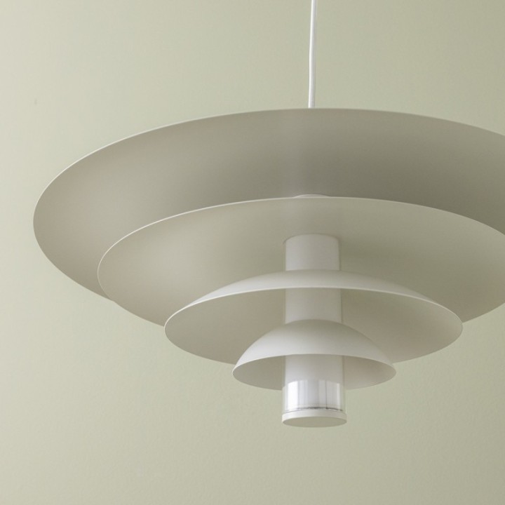 Lustre blanc BOREAL