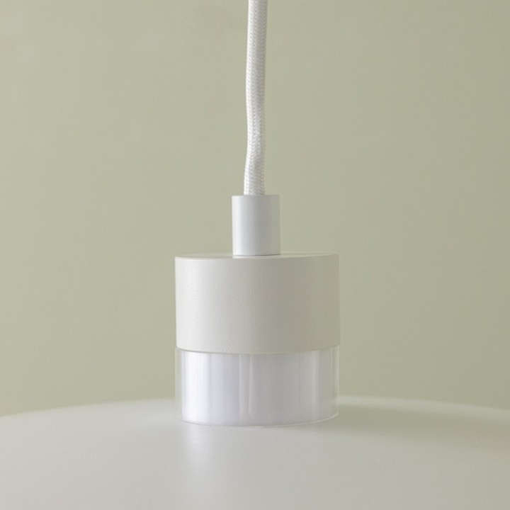 Lustre blanc BOREAL