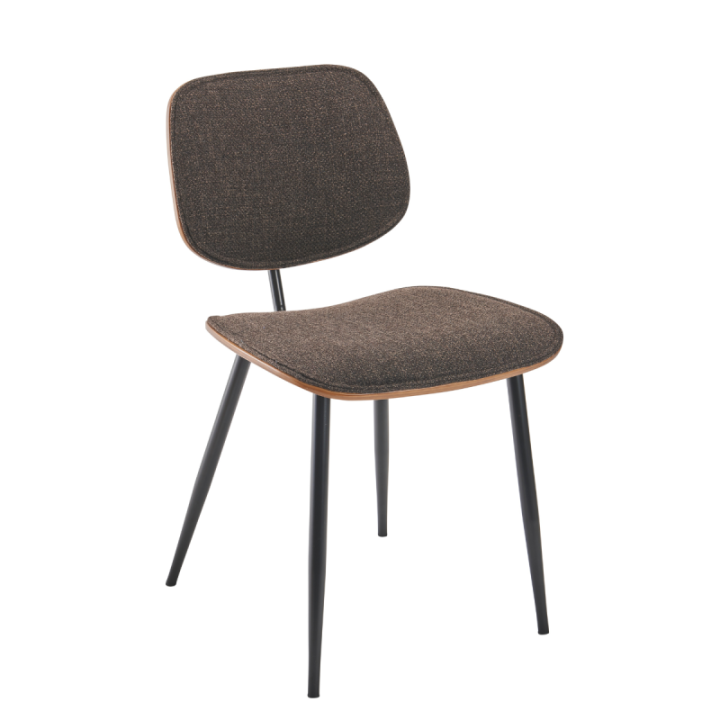 Chaise vintage Olympia en tissu