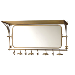 Porte manteau avec rangement intégrés vintage