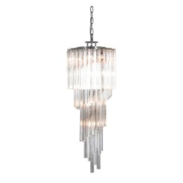 Lustre en verre TORNADE