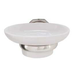 Porte savon vintage en céramique, collection Octo