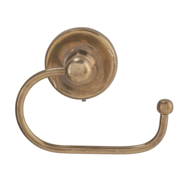 Porte papier toilette vintage en laiton