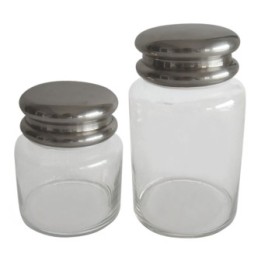 Lot de bocaux en verre Signature