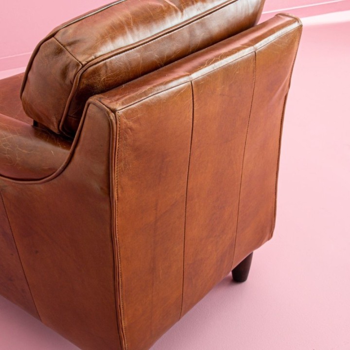 Fauteuil Kansas chocolat