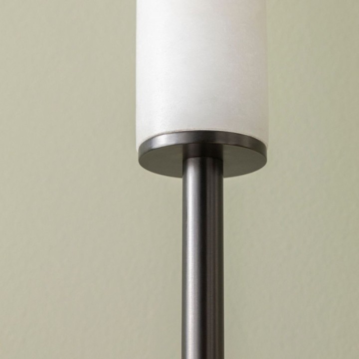 Lampe à poser en albâtre et métal MONTAIGNE