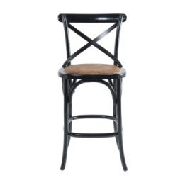 Chaise Bistrot comptoir noir