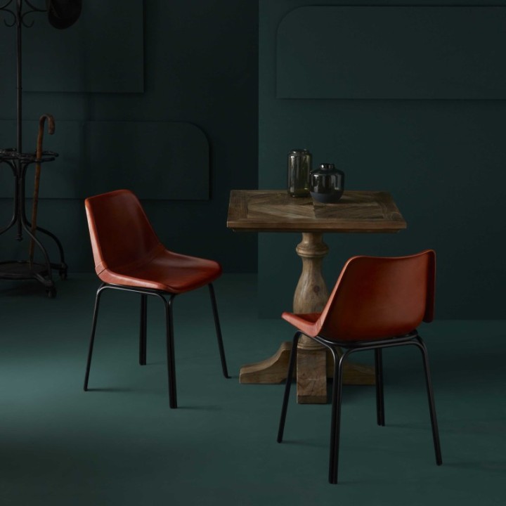Chaise cuir Rockie