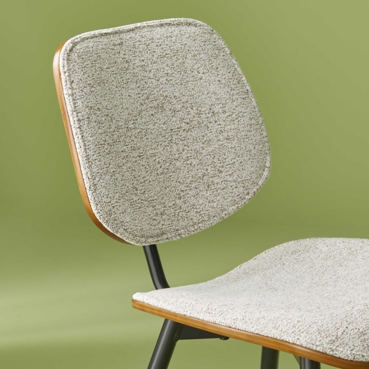 Chaise Olympia beige - lot de 2 pcs