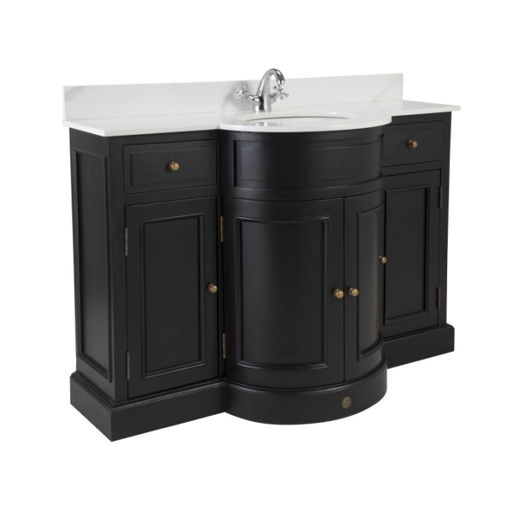 Meuble lavabo Hausmann noir