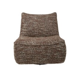 Fauteuil Pivotant en Tissu - LUKE