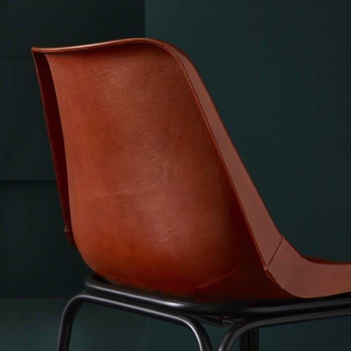 Chaise cuir Rockie