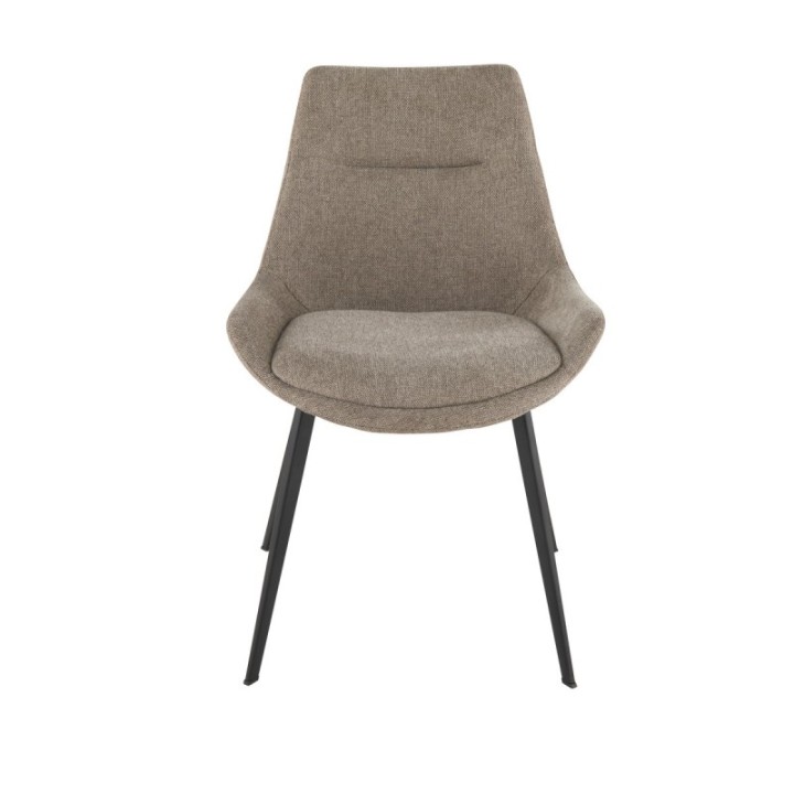 Chaise taupe Colombre lot de 6pcs