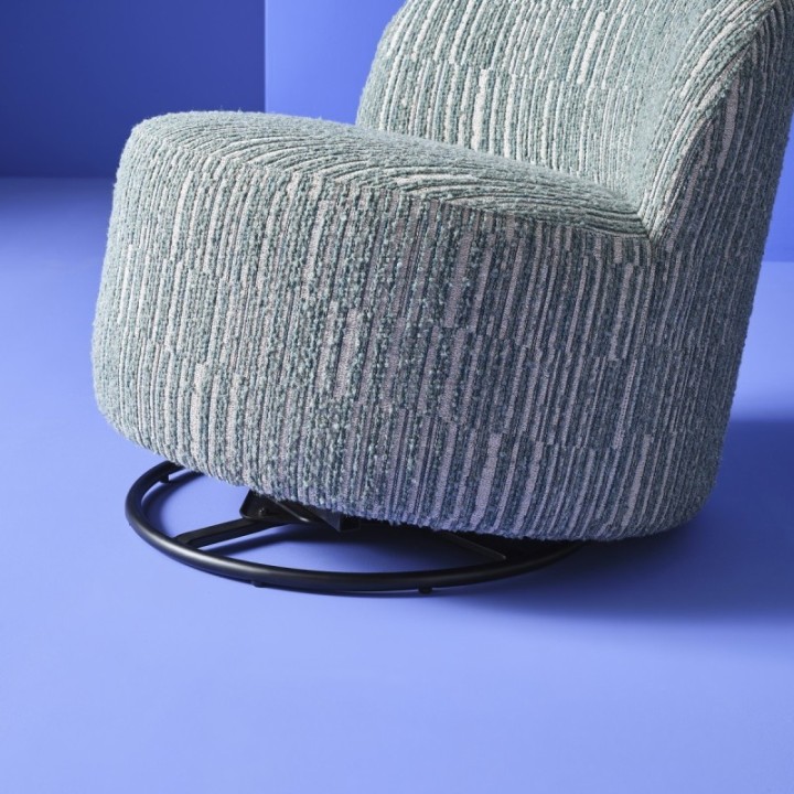 Fauteuil pivotant Culbuto vert