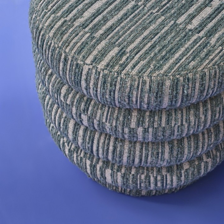 Pouf de table pivotant Bibendum vert