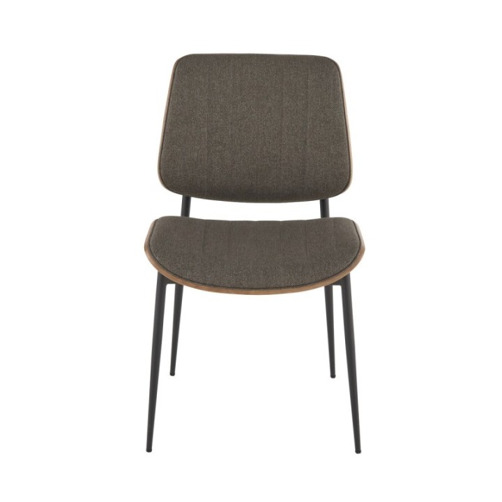 Lot de 2 Chaises Giselle taupe