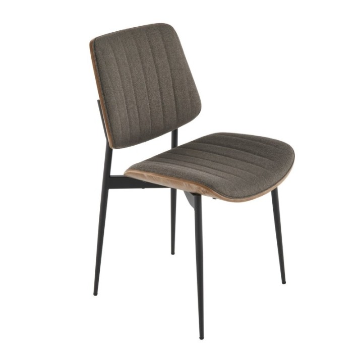 Lot de 2 Chaises Giselle taupe