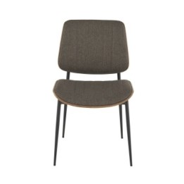 Chaise Giselle taupe Lot de 6pcs
