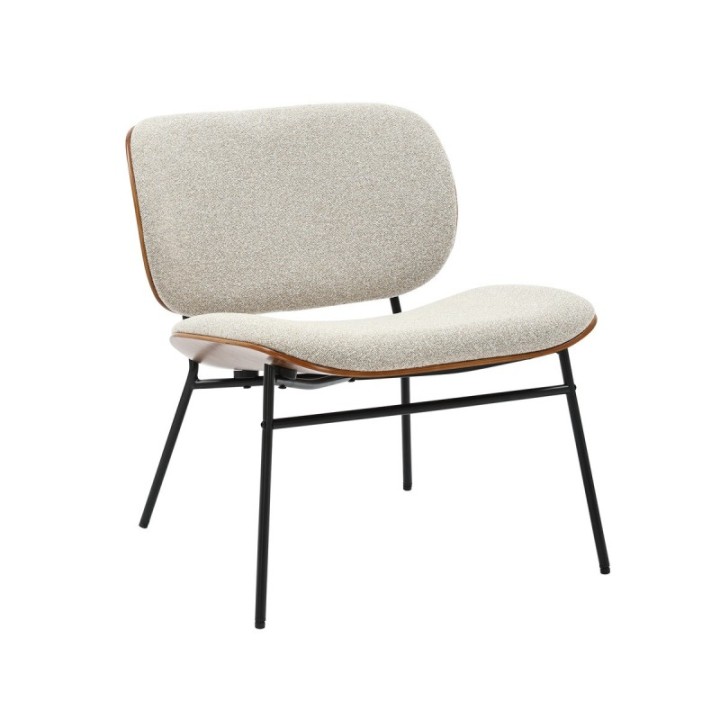 Fauteuil Serge écru