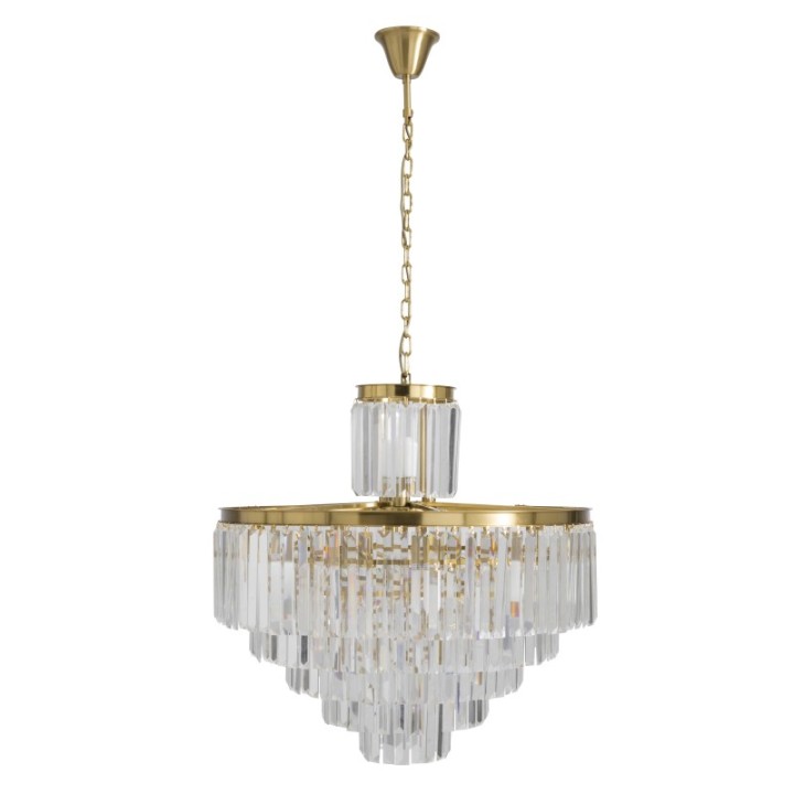 Lustre Fulgurant 22 lampes doré