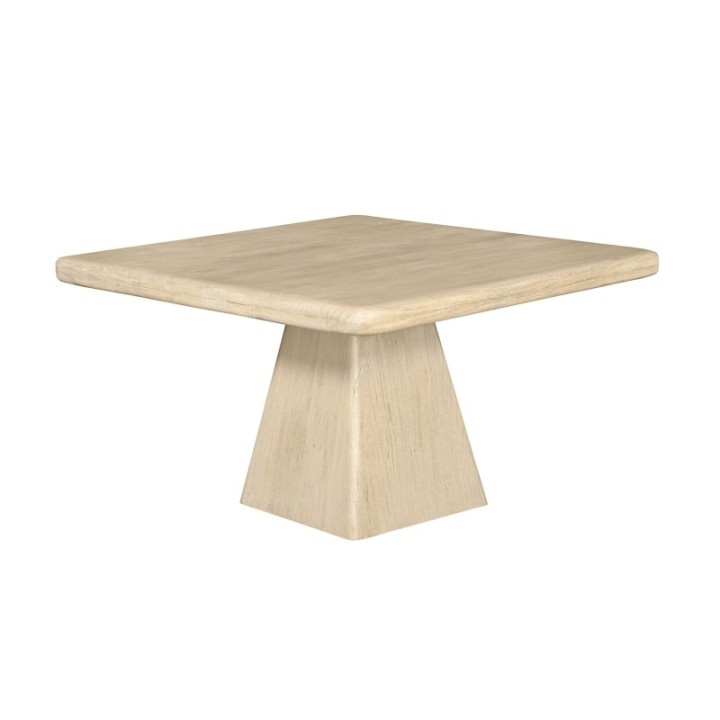Table en acacia massif modulable en hauteur ARCHIMÈDE