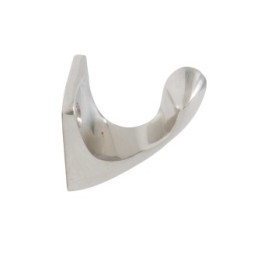 Patère triangle finition argentée