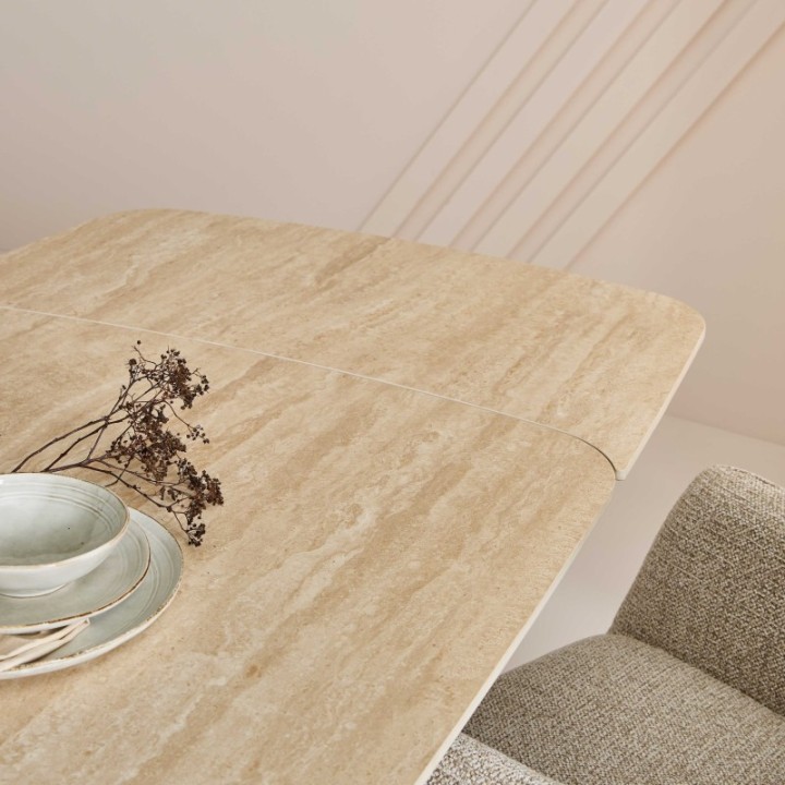 Table céramique avec allonges Tivoli