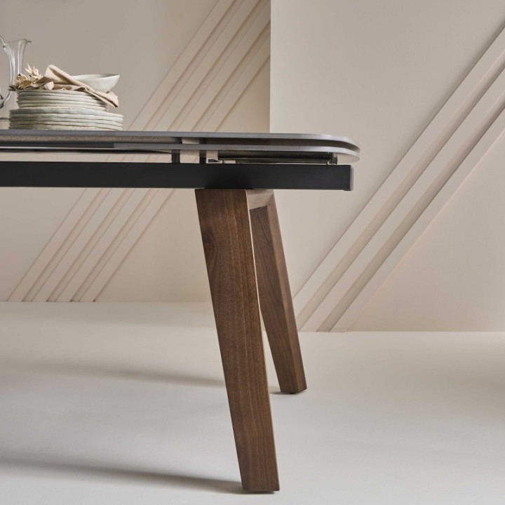 Table céramique avec allonges Vecchio