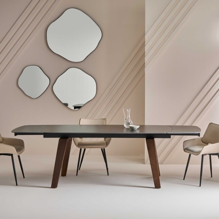 Table céramique avec allonges Vecchio