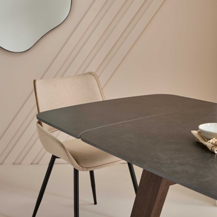 Table céramique avec allonges Vecchio