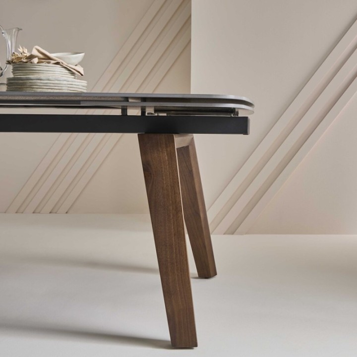 Table céramique avec allonges Vecchio