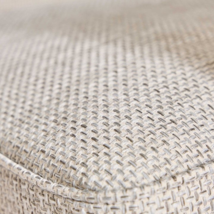 Fauteuil Hector tramé lin