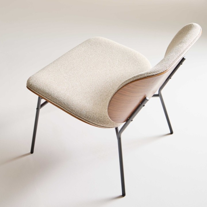 Fauteuil Serge écru