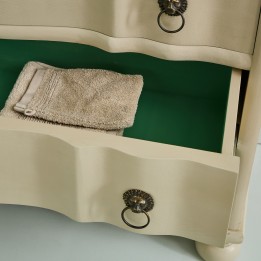 Commode Edmonde Ardoise et vert