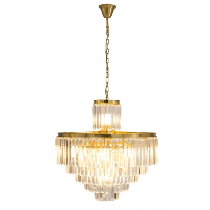 Lustre Fulgurant 22 lampes doré