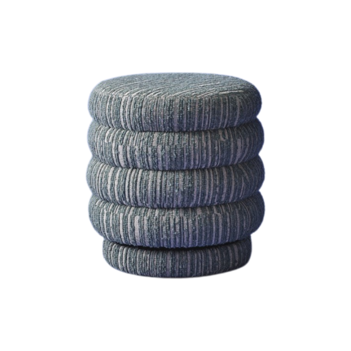 Pouf de table pivotant Bibendum vert