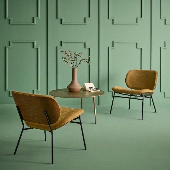 Fauteuil bronze SERGE