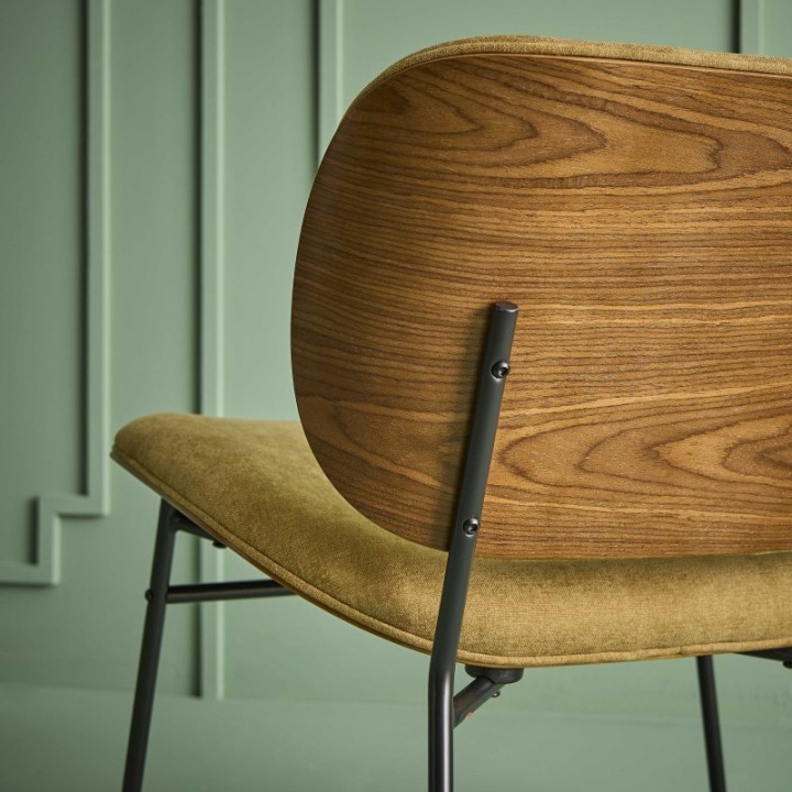 Fauteuil bronze SERGE