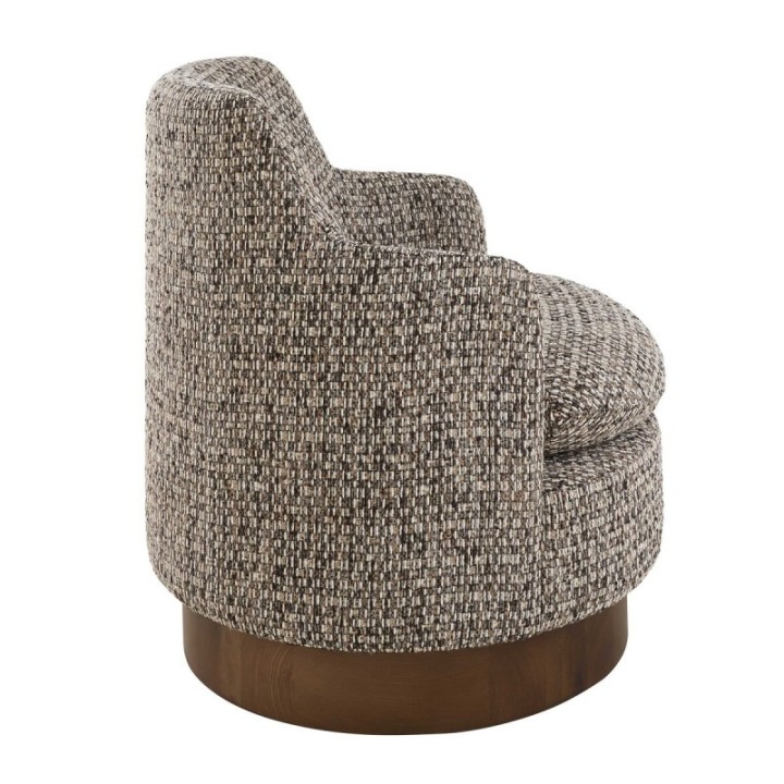 fauteuil pivotant Sinclair tweed
