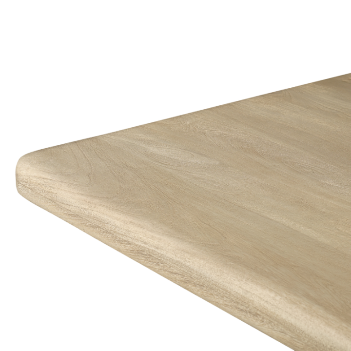 Table en acacia massif modulable en hauteur ARCHIMÈDE